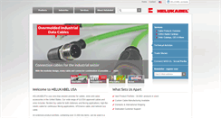 Desktop Screenshot of helukabel.com