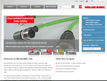 Tablet Screenshot of helukabel.com